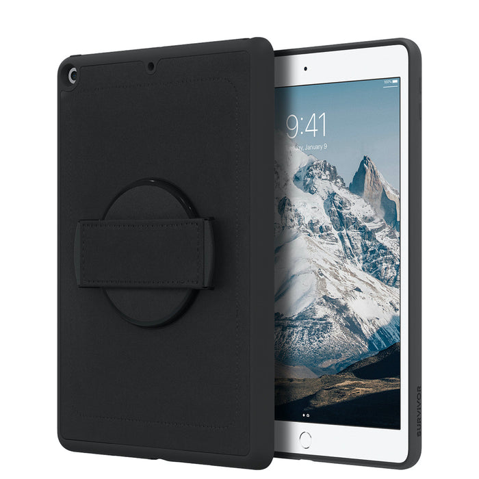 เคส Survivor AirStrap 360 สำหรับ iPad 10.2 รุ่นที่ 7/8/9 สีดำ