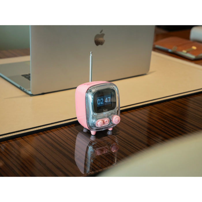 ลำโพงบลูทูธพกพา Tiivoo-2 สี Pink