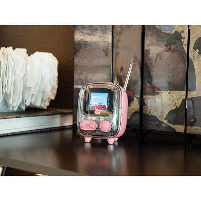 ลำโพงบลูทูธพกพา Tiivoo-2 สี Pink