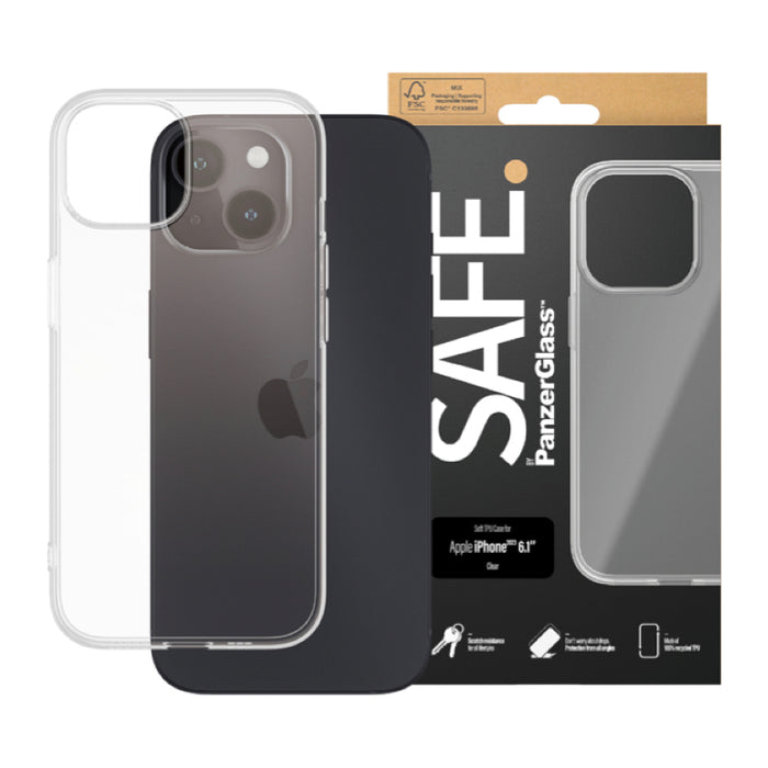 เคสกันกระแทก TPU Case for iPhone 15 สี Clear