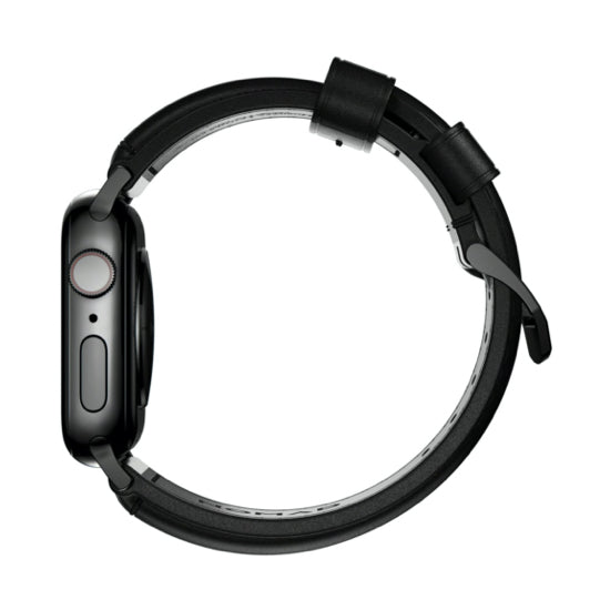 สายนาฬิกาหนัง Traditional สำหรับ Apple Watch 42/44mm BK สี Black Buckle