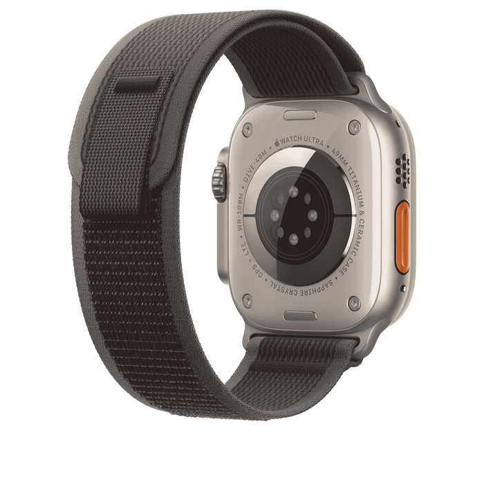 สายแบบ Trail Loop Blue/Black  ขนาด M/L สำหรับ Apple Watch 49 มม.