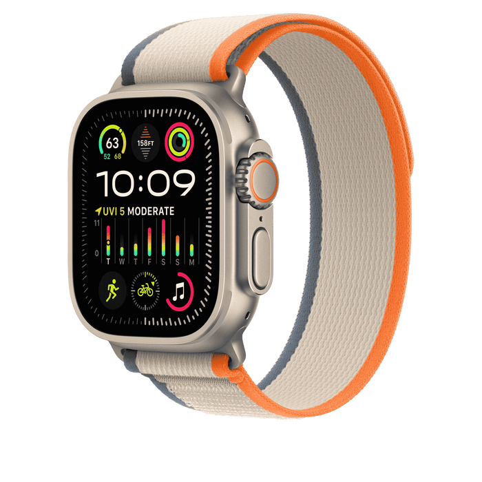 สายแบบ Trail Loop Orange/Beige ขนาด M/L สำหรับ Apple Watch 49 มม.
