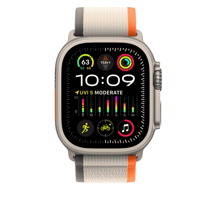สายแบบ Trail Loop Orange/Beige ขนาด M/L สำหรับ Apple Watch 49 มม.