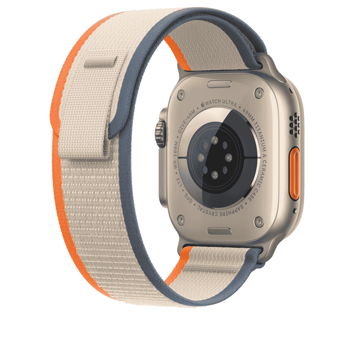สายแบบ Trail Loop Orange/Beige ขนาด M/L สำหรับ Apple Watch 49 มม.