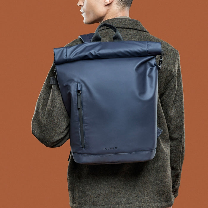 TUCANO ROLLO Backpack 16 นิ้ว ดีไซน์เรียบหรู น้ำหนักเบา ทนทาน เหมาะสำหรับโน้ตบุ๊กและการใช้งานทุกวัน