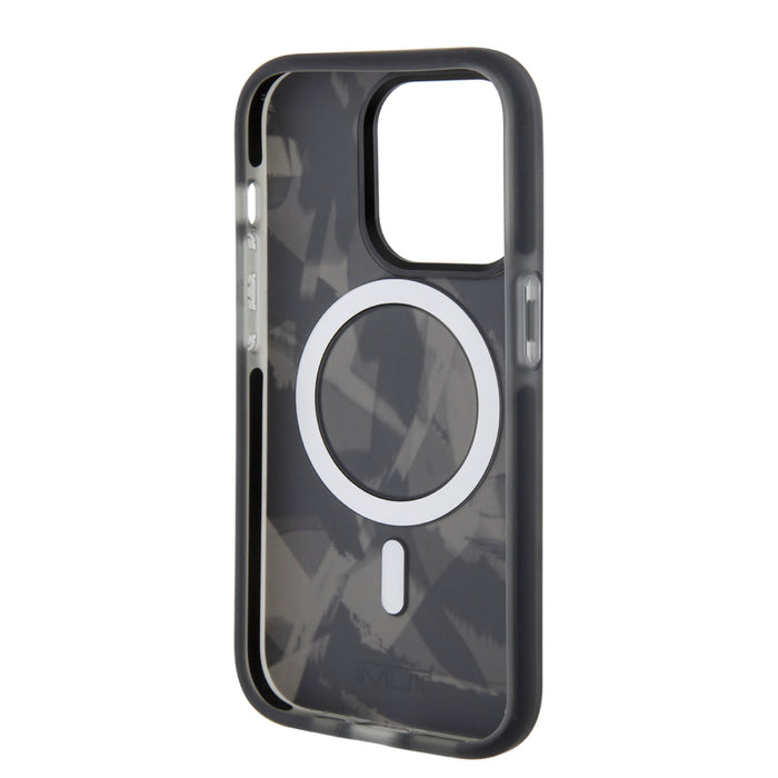 เคสกันกระแทก Tumi Mag Transparent PC Case for iPhone 15 Pro สี Black Brush Camo
