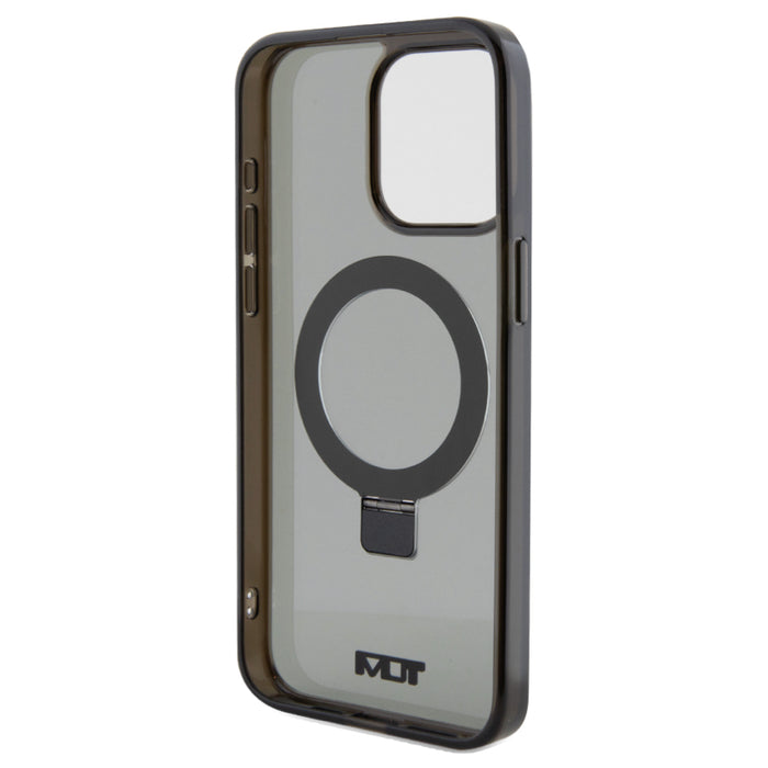 เคส Tumi Transparent PC TPU Mettalic Mag With Stand Function for iPhone 15 Pro Max สี Black