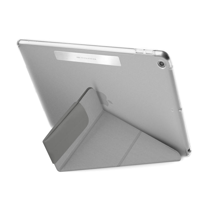 เคสฝาพับ Uniq Camden สำหรับ iPad 10.2 สี Fossil Grey