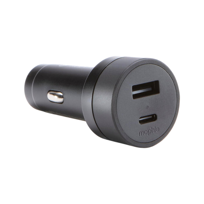 ที่ชาร์จมือถือในรถ USB-C to USB-A 42W สี ดำ