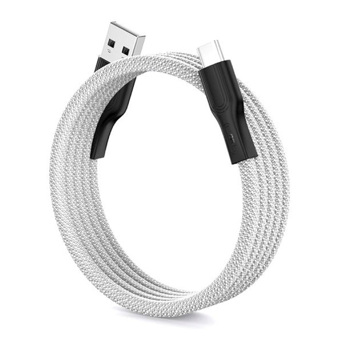 สายชาร์จ Valore USB-A to USB-C ความยาว 1 เมตร สี Grey ชาร์จเร็ว ถ่ายโอนข้อมูลไว ปลอดภัย ใช้งานสะดวก