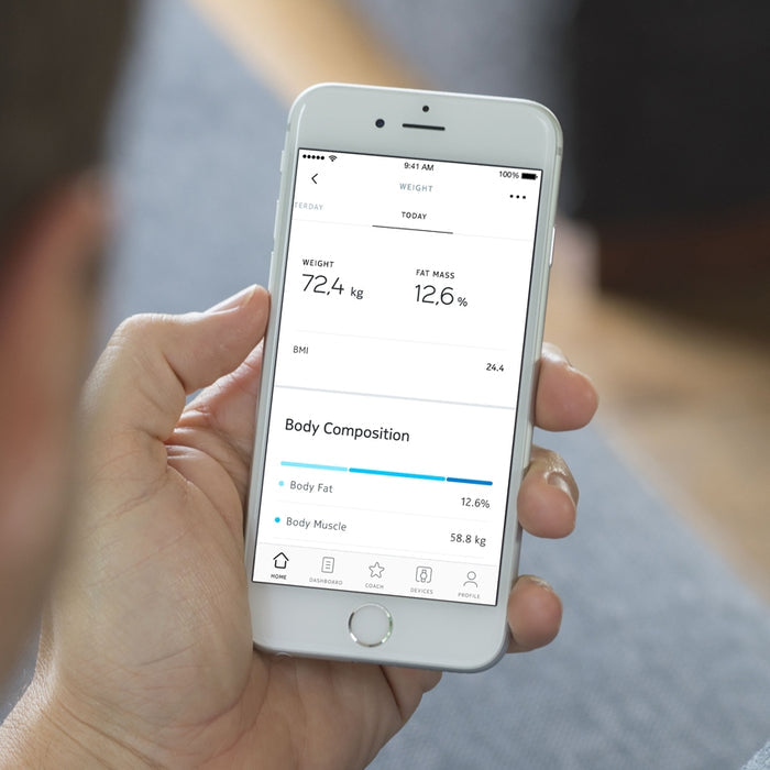 เครื่องชั่งน้ำหนักอัจฉริยะ Withings Body+ สี Black