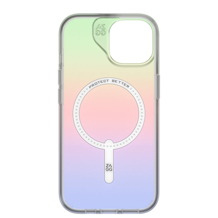 ZAGG เคส Milan Snap สำหรับ iPhone 15 สี Iridescent