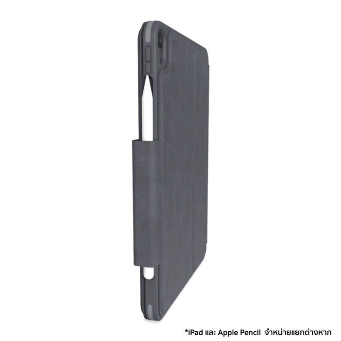 เคส และ คีย์บอร์ดไร้สาย Zagg Pro Keys [TH] สำหรับ iPad Pro 11 / iPad Air 10.9 สี Black/Gray