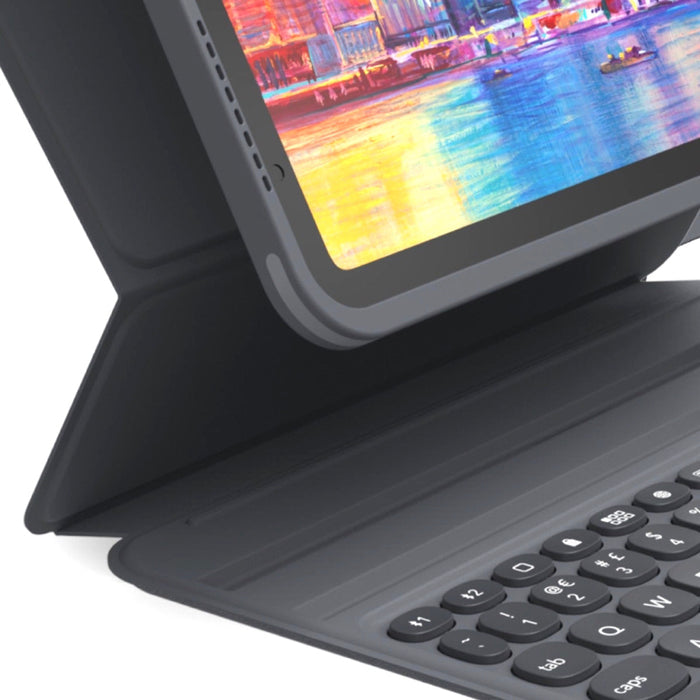 เคส และ คีย์บอร์ดไร้สาย Zagg Pro Keys [TH] สำหรับ iPad Pro 11 / iPad Air 10.9 สี Black/Gray
